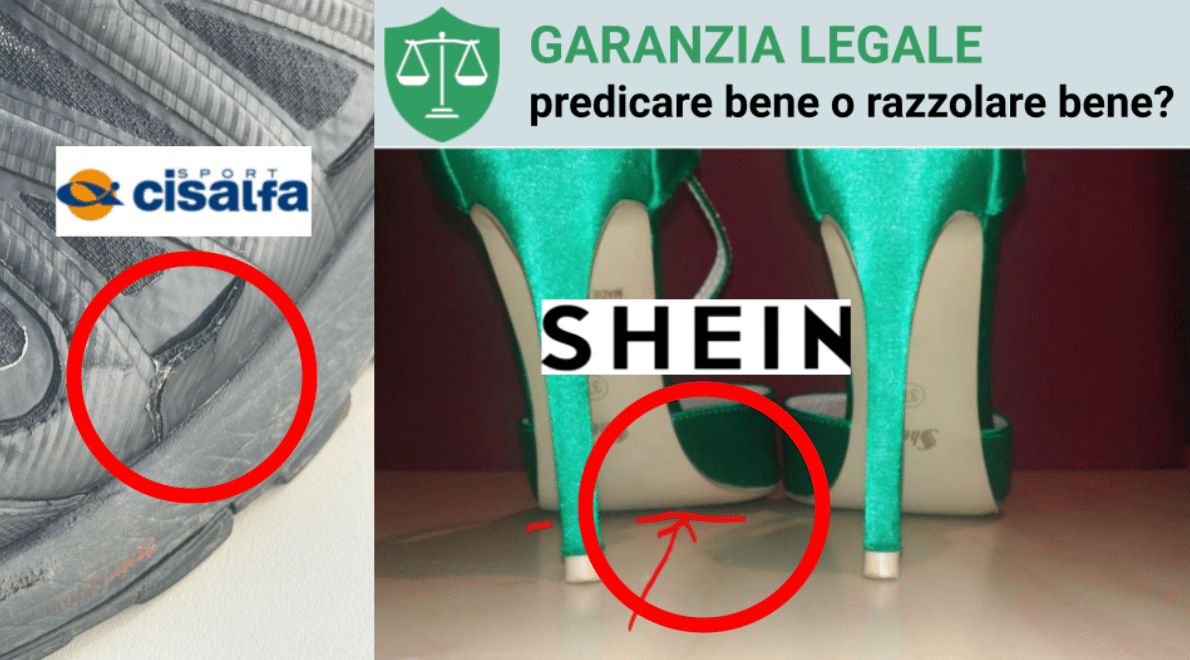 Assistenza in garanzia di CISALFA a confronto con quella di SHEIN