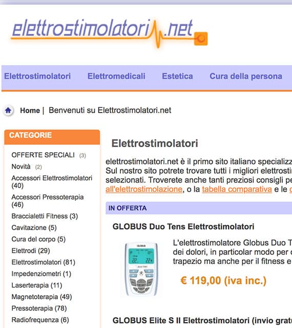 Elettrostimolatori.net conquista la certificazione Garanteasy
