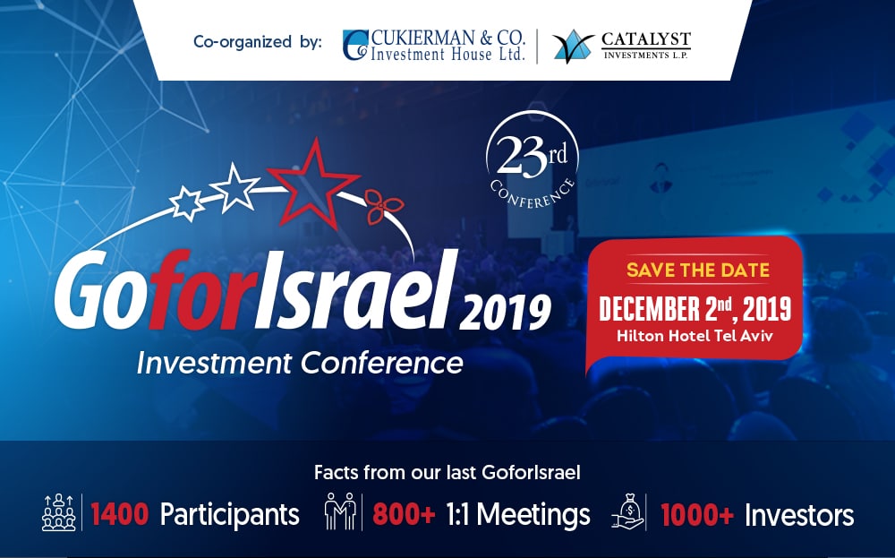 Garanteasy alla Conferenza Internazionale sugli Investimenti GoForIsrael 2019