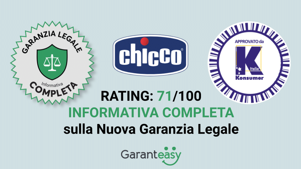 Sigillo di completezza per CHICCO