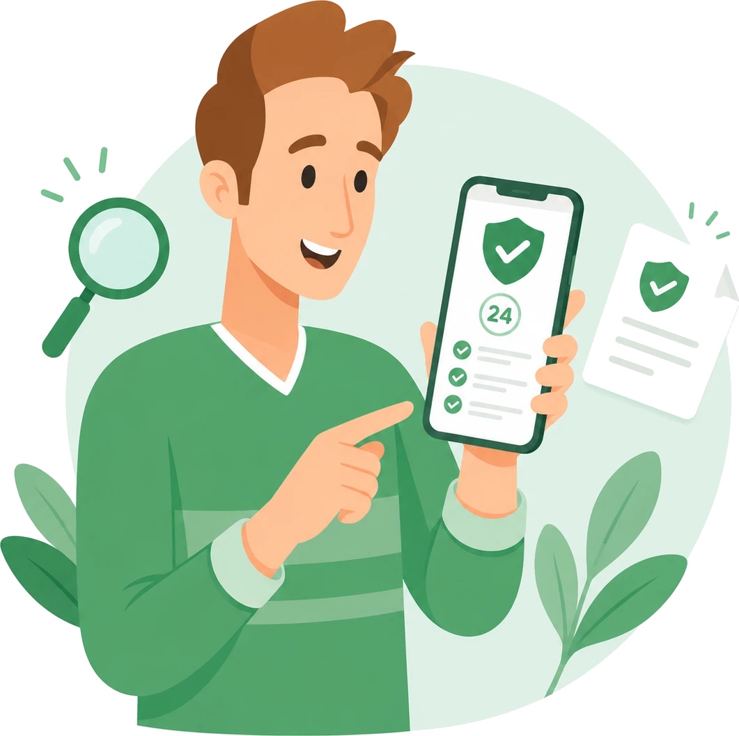 Consultare le condizioni di una garanzia su Garanteasy: durata, coperture e check sullo smartphone