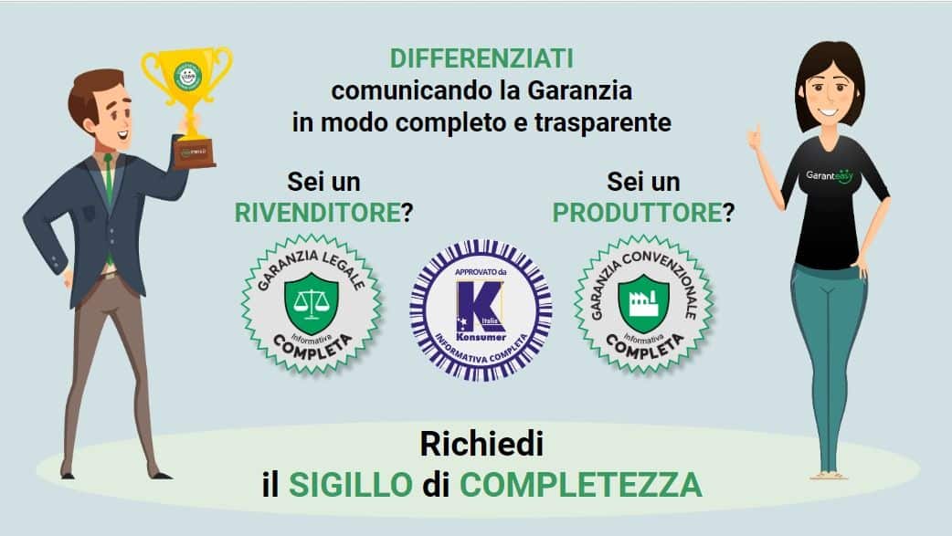 Sigillo di Completezza: differenziati con la Garanzia COMPLETA e TRASPARENTE